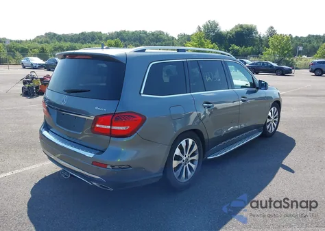 2018 Mercedes-Benz Gls 450 4Matic из США, поврежденный, VIN 4JGDF6EE1JB027541